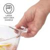 imageOggi Acrylic Oval Party Tub  Clear Beverage Cooler wHandles Wine Cooler Beer Chiller Ideal Party Tubs for Drinks Use Ice Tub for Indoor or Outdoor Bars 185quot x 11quotSquare Party Tub