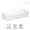 imageOggi CabinetDrawer Storage Bin  14quot x 5quot Set of 6 ClearGray Ideal for Kitchen Organization Pantry Storage Fridge Organizing14 x 5 set of 6