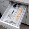 imageOggi Clear Drawer Organizer  3quot X 125quot Set of 6  Ideal for Organizing Kitchen Drawers Office Desk Silverware Kitchen Utensils Cosmetics and Bathrooms3 by 125 set of 6