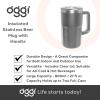 imageOggi Insulated Beer Mug with Handle  Ideal Large Stein Insulated Mug Beverage Glass Beverage Mugs Beer Glasses Beer Glass with Handles Large Stein Oktoberfest  27oz  08ltGray