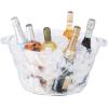 imageOggi Insulated Ice Bucket 4 Quart  38 L Stainless Steel Black4Quart Stainless Steel Bucket with Ice Scoop