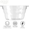 imageOggi Insulated Ice Bucket 4 Quart  38 L Stainless Steel Black4Quart Stainless Steel Bucket with Ice Scoop