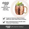 imageOggi Moscow Hammered Copper Plated Mule Mug with EZGrip Handle 18Ounce