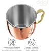 imageOggi Moscow Hammered Copper Plated Mule Mug with EZGrip Handle 18Ounce