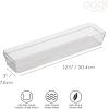 imageOggi Set of 3 Clear Drawer Organizers  1 6x625 1 625x925 1 625x1575  Ideal for Organizing Kitchen Drawers Office Desk Silverware Kitchen Utensils Cosmetics and Bathrooms3 by 12