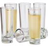 imageOggi Shot Glasses wHeavy Base Set 6  Real Glass Shot Glass Set Cool ampamp Classic Design Ideal Groomsmen Gifts Tequila Shot Glasses Bachelor Party Favors for Men  15oz  44mlClear