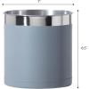 imageOggi Stainless Steel Jumbo Utensil Holder  7quot Utensil Caddy Weighted Base for Stability  Extra Large Utensil Crock and Countertop Utensil Organizer Charcoal 72111Charcoal
