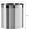 imageOggi Stainless Steel Jumbo Utensil Holder  7quot Utensil Caddy Weighted Base for Stability  Extra Large Utensil Crock and Countertop Utensil Organizer Charcoal 72111Stainless Steel  7