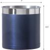 imageOggi Stainless Steel Jumbo Utensil Holder  7quot Utensil Caddy Weighted Base for Stability  Extra Large Utensil Crock and Countertop Utensil Organizer Charcoal 72111Blue  7