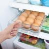 imageOggi Undershelf Fridge Drawer Organizer  EasytoMount Pull Out Drawer with Clear Dividers  Refrigerator Organizers and Storage for Cheese Fruits Vegetables Snacks Deli Meats ampamp More  12x8x3518 Egg Drawer