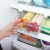 imageOggi Undershelf Fridge Drawer Organizer  EasytoMount Pull Out Drawer with Clear Dividers  Refrigerator Organizers and Storage for Cheese Fruits Vegetables Snacks Deli Meats ampamp More  12x8x35Partitioned Drawer