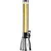 imageOGGI Beverage Dispenser  3quart  6Pints Perfect for Parties Use as Alcohol Water Lemonade Dispenser ampamp MoreStainless Steel