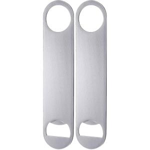 imageOGGI Bar Blade Bottle Opener Stainless Steel Bartender Bottle Opener Solid Bottle Cap Opener Heavy Duty Beer Opener 7quot  18cm7  18cm Pack of 2