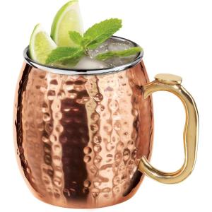 imageOggi Moscow Hammered Copper Plated Mule Mug with EZGrip Handle 18Ounce