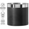 imageOggi Steel Holder Utensil Crock Jumbo Black  7 72113