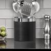 imageOggi Steel Holder Utensil Crock Jumbo Black  7 72113