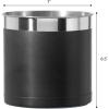 imageOggi Steel Holder Utensil Crock Jumbo Black  7 72113