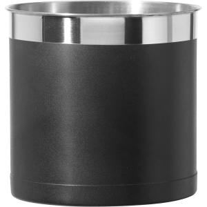 imageOggi Steel Holder Utensil Crock Jumbo Black  7 72113