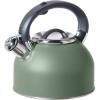 imageOGGI Tea Kettle for Stove Top  64oz  19lt Stainless Steel with Loud Whistle Ideal Hot Water Kettle and Water Boiler  Silver MirrorSage