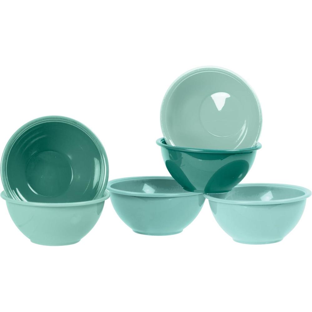 imageOggi Set of 6 Colored Pinch Bowls  45quot  114cm Diameter Ideal Salt ampamp Pepper Dip Condiments Mini Bowls Prep Bowls for Cooking Mise en Place Bowls CharcuterieAssorted