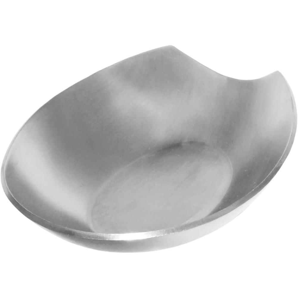 imageOggi Spooner Stainless Steel Spoon Rest Holds Kitchen Utensils for Mess Free Cooking Stove Top Coffee Station Kitchen Accessories Utensil Rest Blue 525 inch by 35 inch 76355Stainless Steel