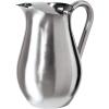 imageOGGI Slimline Stainless Steel Pitcher Stainless Steel Water wIce Guard Water Carafe Great Metal Container for Entertaining Ideal 68oz  2 Lt Drink PitcherStainless Steel