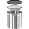 imageOGGI Stainless Steel Grease Container with Handle Removable Strainer and Flip Top Lid Perfect container for fryer oil bacon drippings lard and ghee oil Can capacity  025 Gall  1 Qt  095 Lt1 Gallon  4 Quart  375 Liter
