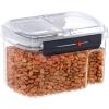 imageOggi Easi Grip 57oz Moisture Proof Storage Container Ultra Clear BPAFree Sealable Canister Flip Open Pouring Lid Date Reminder Slider on Clip Ideal Cereal Dispenser 57oz  17lt60Ounce