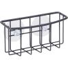 imageOggi Metal Suction Sink Caddy Kitchen Brush Bar Soap or Sponge Holder for Kitchen Sink Great Kitchen Sink Organizer for Sink Accessories 6 x 25 x 275 GrayGrey