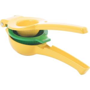 imageOGGI Combo Citrus Press Aluminum Manual Citrus Juicer wNonStick Coating Ideal Hand Juicer this Citrus Squeezer is a Great Addition to Your Kitchen Accessories YellowCitrus Juicer