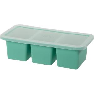 imageOGGI Prep ampamp Portion Silicone Freezer Trays with Lid  Freezer Molds for Food Ice Cube Tray Food Prep Containers Freezer Storage Containers for Soup Smoothie Cubes Broth Leftovers  2 Cup x2Green