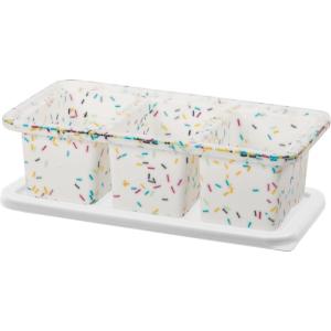 imageOGGI Prep ampamp Portion Silicone Freezer Trays with Lid  Freezer Molds for Food Ice Cube Tray Food Prep Containers Freezer Storage Containers for Soup Smoothie Cubes Sauce Broth Leftovers  1 Cup