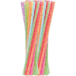 imageOGGI Set of 36 Twist Reusable Drinking Straws Rainbow Straws Reusable Perfect for Preserving Jar Cups Tumblers ampamp More EcoFriendly Plastic Straws Includes Assorted Colors