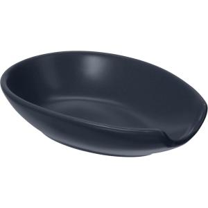 imageOGGI Spooner Ceramic Spoon Rest Spoon Rest for Stove Top Spoon Holder for Countertop Kitchen Decor for Counter Coffee Bar Accessories Midnight BlueBlue