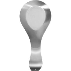 imageOGGI Stainless Steel Spoon Rest Long Handle Holds Kitchen Utensils in Place Great Spoon Rest for Counter Stove Top or Coffee Station Kitchen Accessories Utensil Rest StainlessStainless Steel