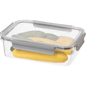 imageOggi Clarity LeakProof Airtight Food Storage Containers  Set of 2 Ultra clear BPA free Sealable Container with Lid Ideal Kitchen Organization Perfect Meal Prep Containers 12oz350ml86oz