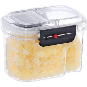 imageOggi Easi Grip 57oz Moisture Proof Storage Container Ultra Clear BPAFree Sealable Canister Flip Open Pouring Lid Date Reminder Slider on Clip Ideal Cereal Dispenser 57oz  17lt23Ounce