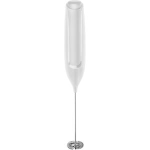 imageOggi Handheld Milk Frother Electric Frother Wand with Stainless Steel Whisk Mini Whisk for Coffee Matcha Latte Protein Eggs ampamp More Battery Operated Compact Frother for Kitchen or Travel BlackWhite