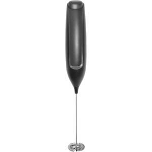 imageOggi Handheld Milk Frother Electric Frother Wand with Stainless Steel Whisk Mini Whisk for Coffee Matcha Latte Protein Eggs ampamp More Battery Operated Compact Frother for Kitchen or Travel BlackBlack