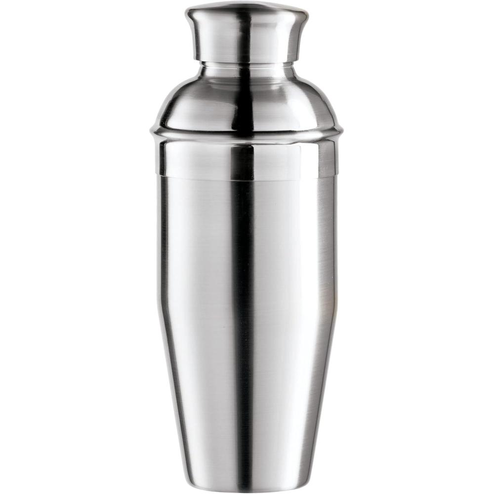 imageOGGI Classic Cocktail Shaker Gold Stainless  26 oz Stainless Steel Construction Built in Strainer  Ideal Home Bar Drink Mixer Bartender Kit Essential Bar AccessoriesStainless
