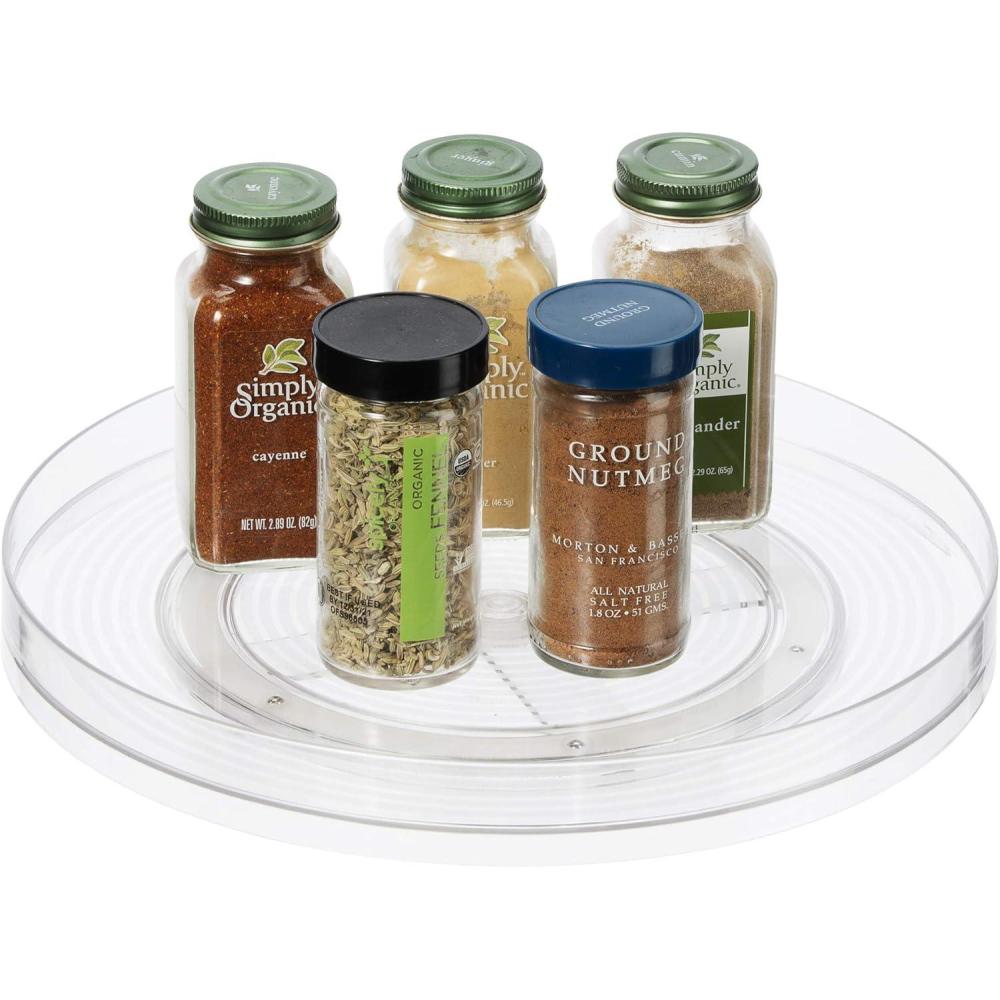 imageOGGI Lazy Susan Organizer 11quot for Kitchen Pantry Cabinet Organizing and Storage Ideal as a Rotating Spice Rack and Pantry Can Organizer11 dia x 125 H