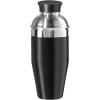 imageOGGI Classic Cocktail Shaker Gold Stainless  26 oz Stainless Steel Construction Built in Strainer  Ideal Home Bar Drink Mixer Bartender Kit Essential Bar AccessoriesBlack