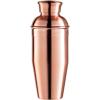 imageOGGI Classic Cocktail Shaker Gold Stainless  26 oz Stainless Steel Construction Built in Strainer  Ideal Home Bar Drink Mixer Bartender Kit Essential Bar AccessoriesCopper