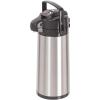 imageOGGI Coronado 68oz Stainless Steel Thermal Coffee Carafe Double Walled Vacuum Container wPress Button Top Insulated Coffee Carafe Thermos Carafe Coffee Urn Hot Beverage Dispenser 2 LitersPumpmaster wLever