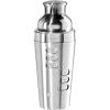 imageOGGI Dial A Drink Cocktail Shaker23oz Stainless Steel Shaker with Built In Strainer Ideal Cocktail Mixer for Martini Margarita ampamp MoreStainless  23oz