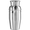 imageOGGI Mini Cocktail Shaker 10oz  Gray Stainless Steel  Ideal Single Serve Martini Shaker Great Small Size Suitable for Mini Bar On the Go Travel RV CampingStainless Steel