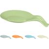 imageOGGI Silicone Spoon Rest for Stove Top  Jumbo Size Holds Large ampamp Multiple Kitchen Utensils in Place Great Spoon Rest for Kitchen Counter Kitchen Spoon Rest Spoon Holder for Stove OrangeSage Green