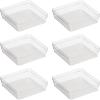 imageOggi Clear Drawer Organizer  3quot X 125quot Set of 6  Ideal for Organizing Kitchen Drawers Office Desk Silverware Kitchen Utensils Cosmetics and Bathrooms6 by 625 set of 6