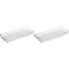 imageOggi Set of 3 Clear Drawer Organizers  1 6x625 1 625x925 1 625x1575  Ideal for Organizing Kitchen Drawers Office Desk Silverware Kitchen Utensils Cosmetics and Bathrooms6 by 15 Pack of 2