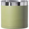 imageOggi Stainless Steel Jumbo Utensil Holder  7quot Utensil Caddy Weighted Base for Stability  Extra Large Utensil Crock and Countertop Utensil Organizer Charcoal 72111Olive  7